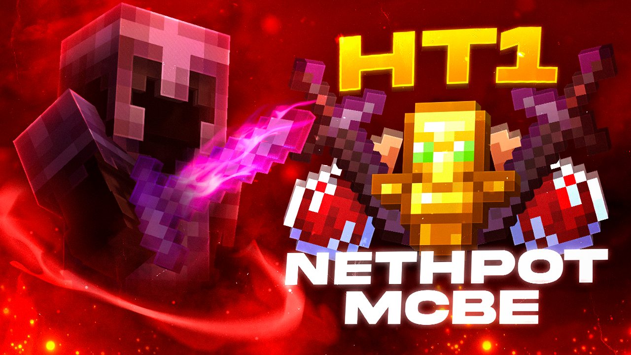 Tier 1 MCBE Killing Java Nethpot Players on Bedrock thumbnail